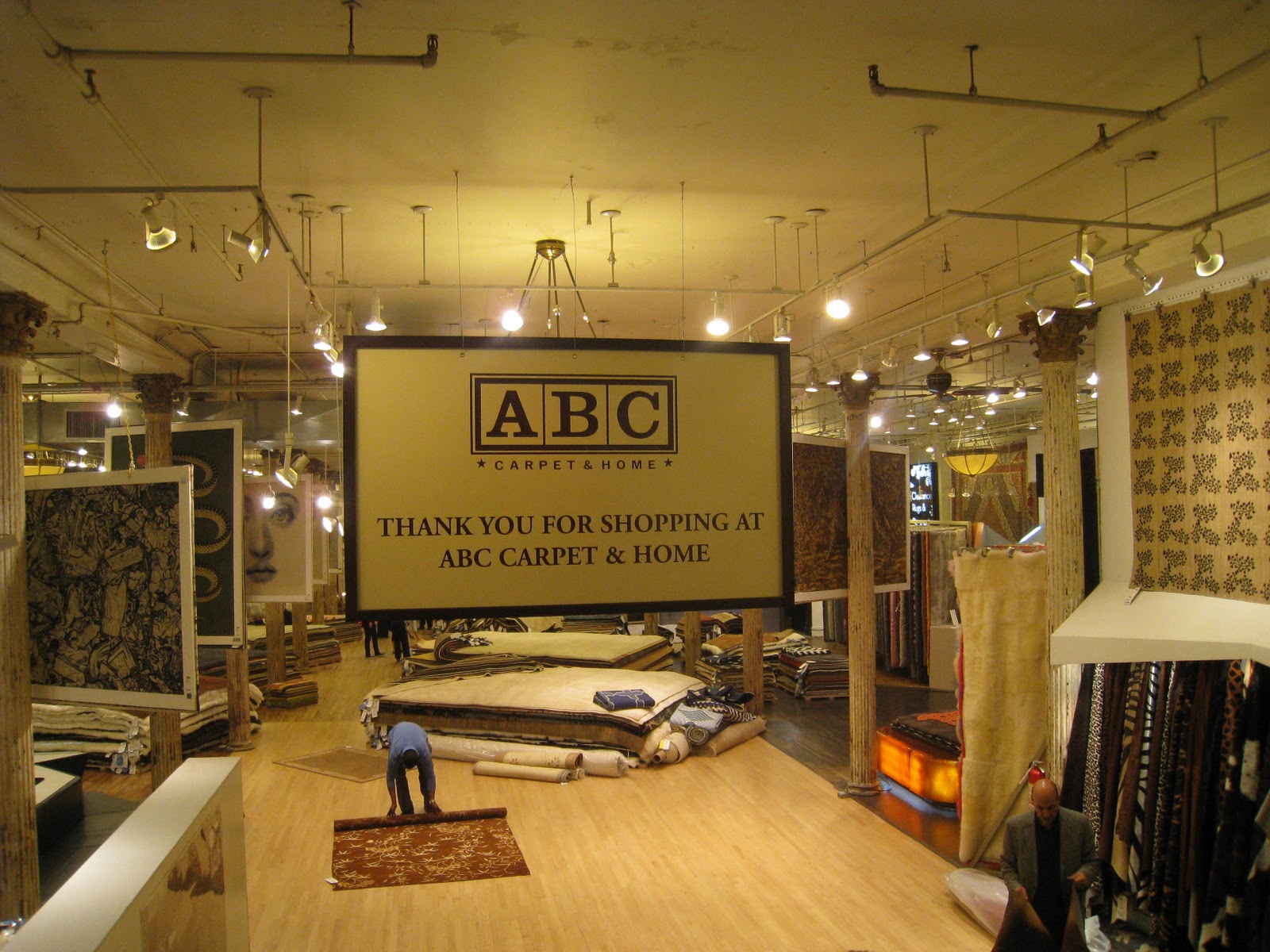 EDYTA & DESIGN ABC Carpet & Home NYC as promised