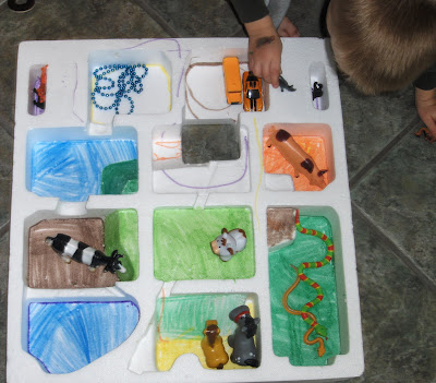 styrofoam zoo