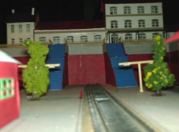 les escalier d'accés aux quais