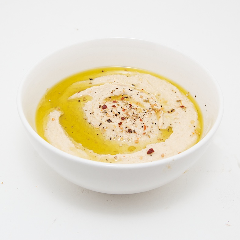 The Ginger Cook Hummus with Olive Oil Chips