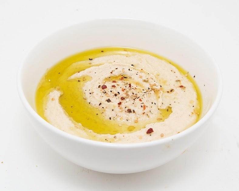 The Ginger Cook Hummus with Olive Oil Chips