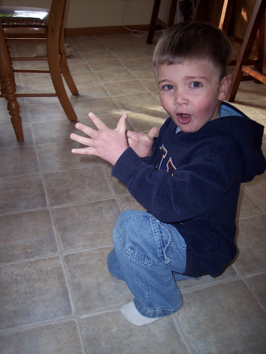 Caleb doing Karate