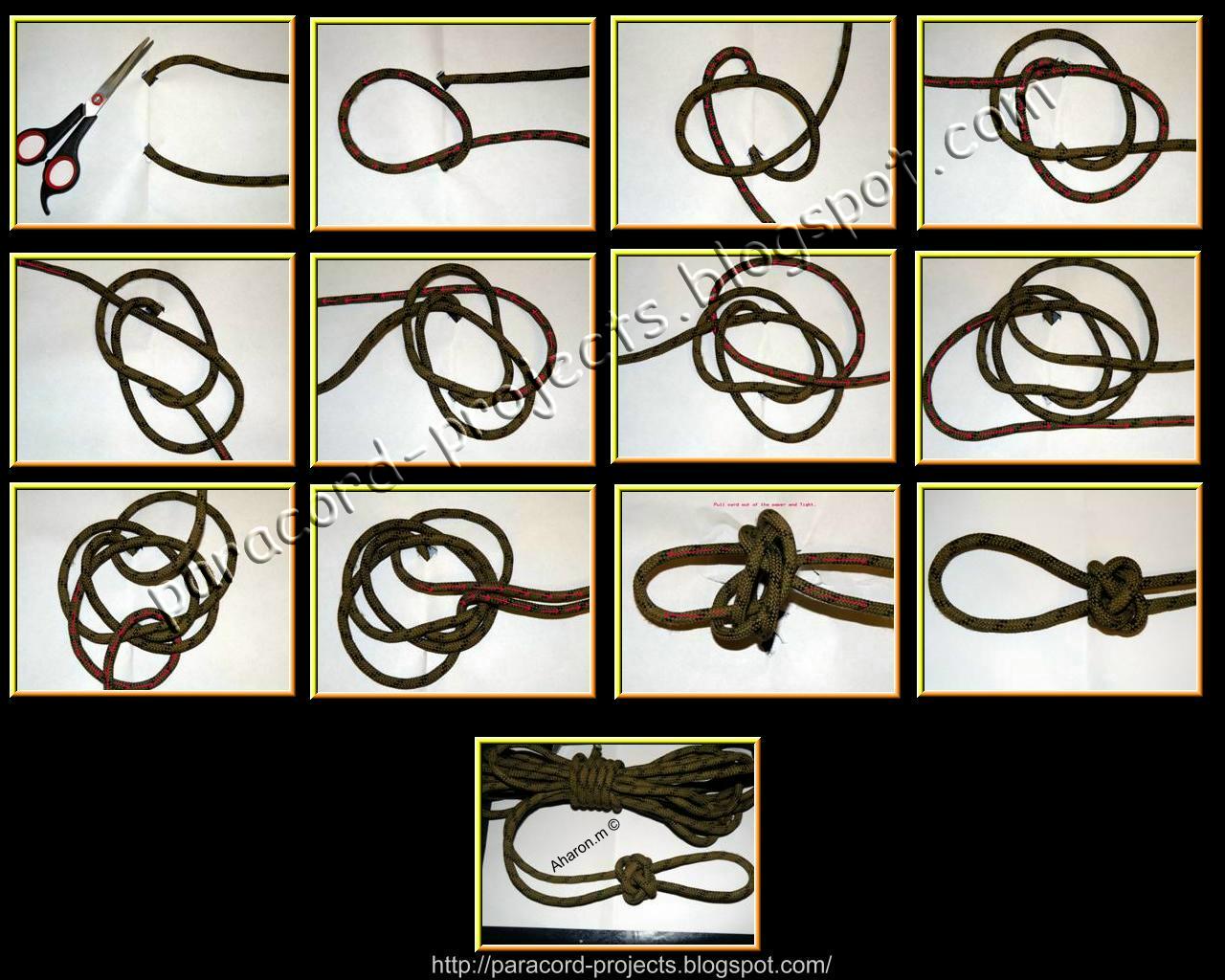 Paracord projects Diamond knot