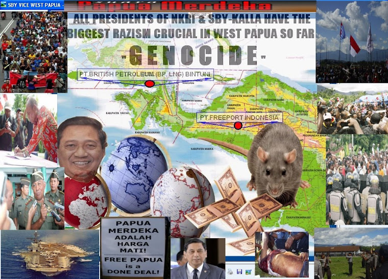 SBY-KALLA WHAT YOU ARE DOING IN WEST PAPUA NOW ADAYS, I THINK WE HAVE TO HELPS THE INDONESIANS GOV