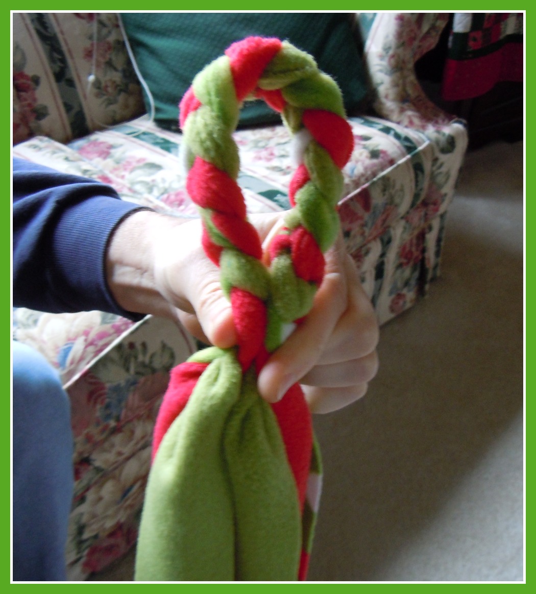 Say Meow! Fleece Dog Toy Tutorial