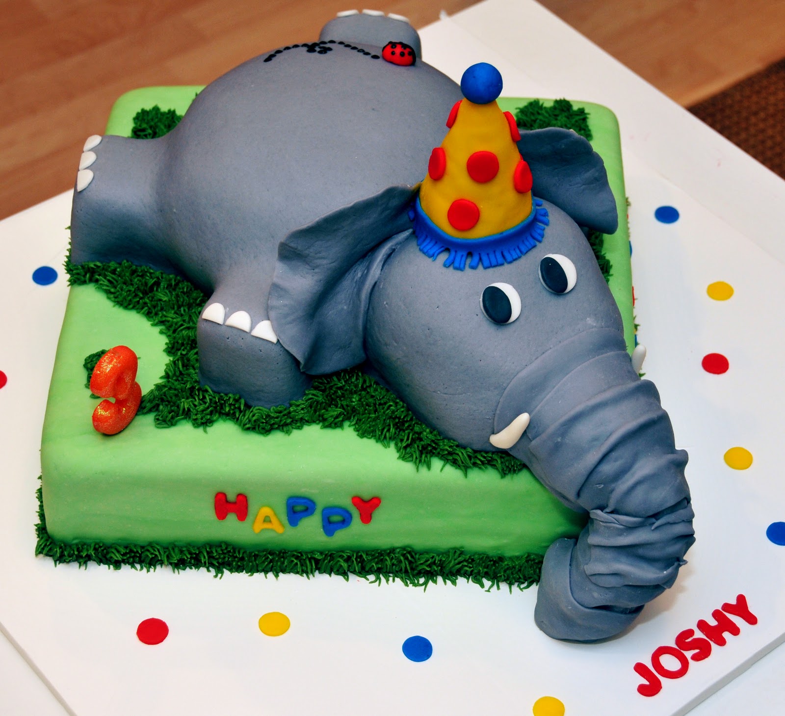 Elephant Cake Decorations