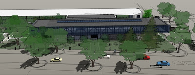 Artist's view of the new NZi3 building.