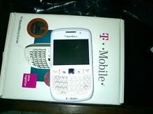 BLACKBERRY GEMINI 8250 WHITE.