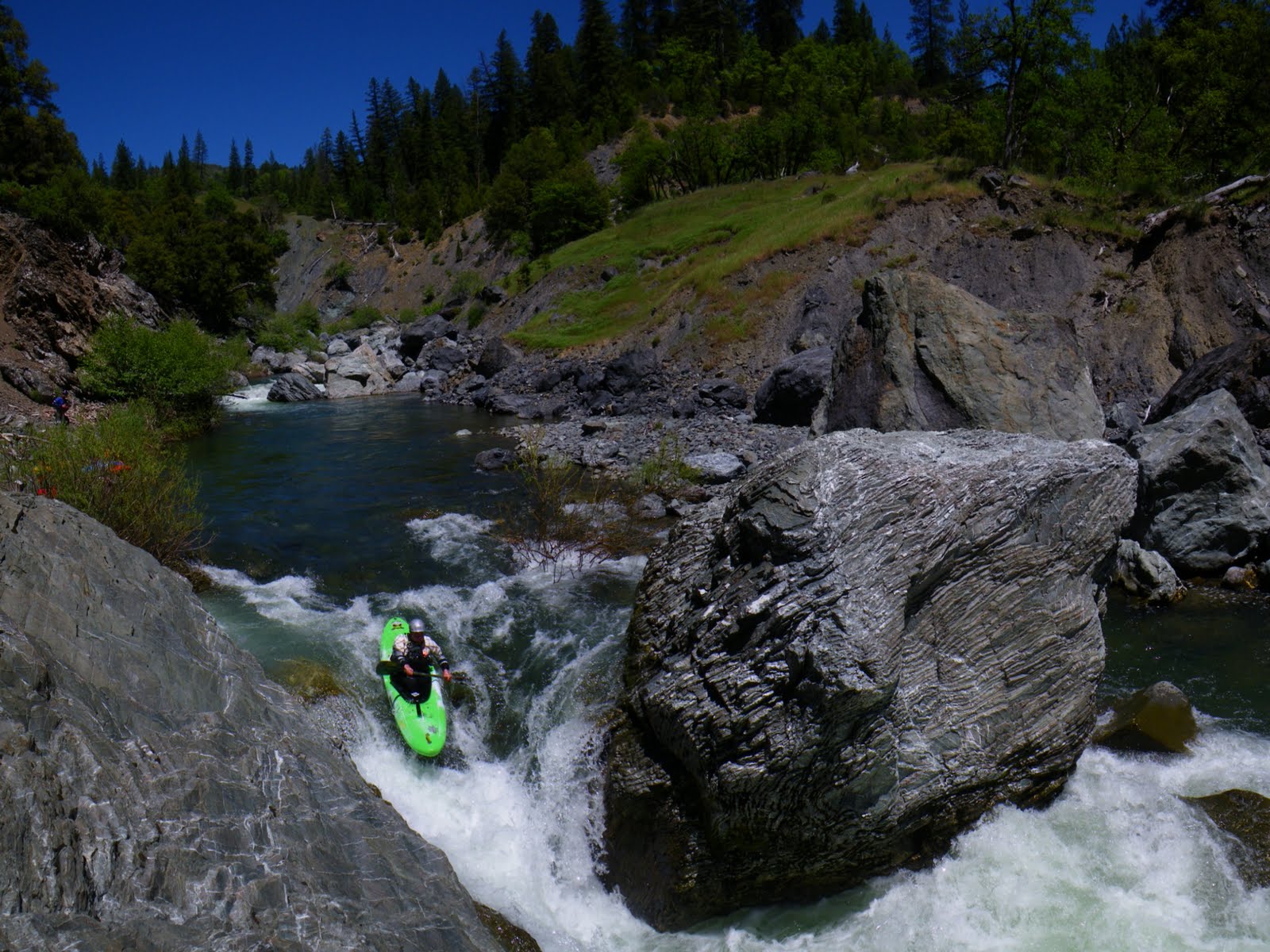 North Coast Paddling Upper Middle Fork Eel River Day One