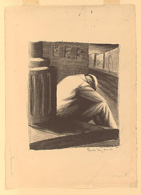 Depressed man out of work, called no work by Blanche Grambs