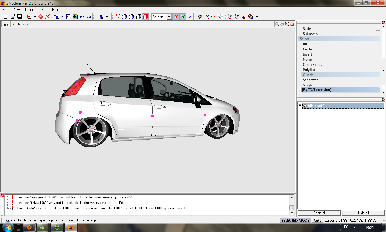 Dj M4r733n Proyects 3d Fiat Punto 2010