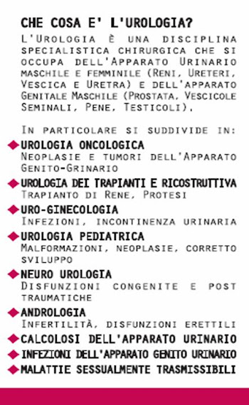 CHE COS"è L"UROLOGIA