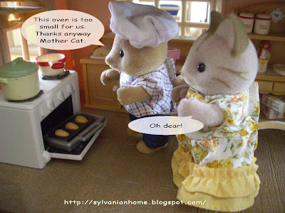 sylvanian families cook