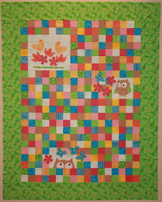 Bigfork Bay Cotton Company: I FINISHED THE OWL QUILT TOP