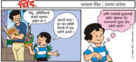 Chintoo comic strip for August 09, 2008