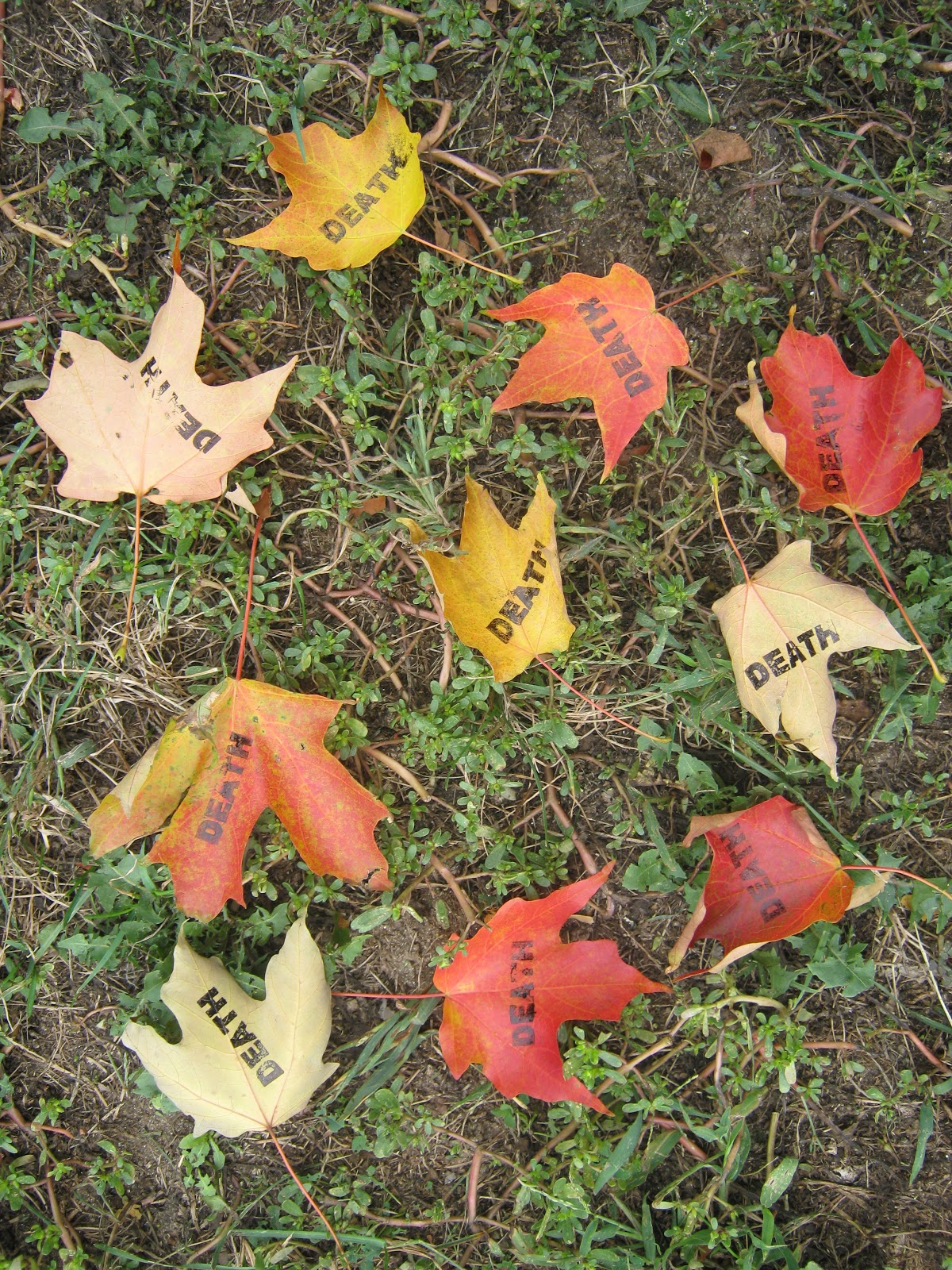 Flogging Babel Autumn! Death! Leaves!