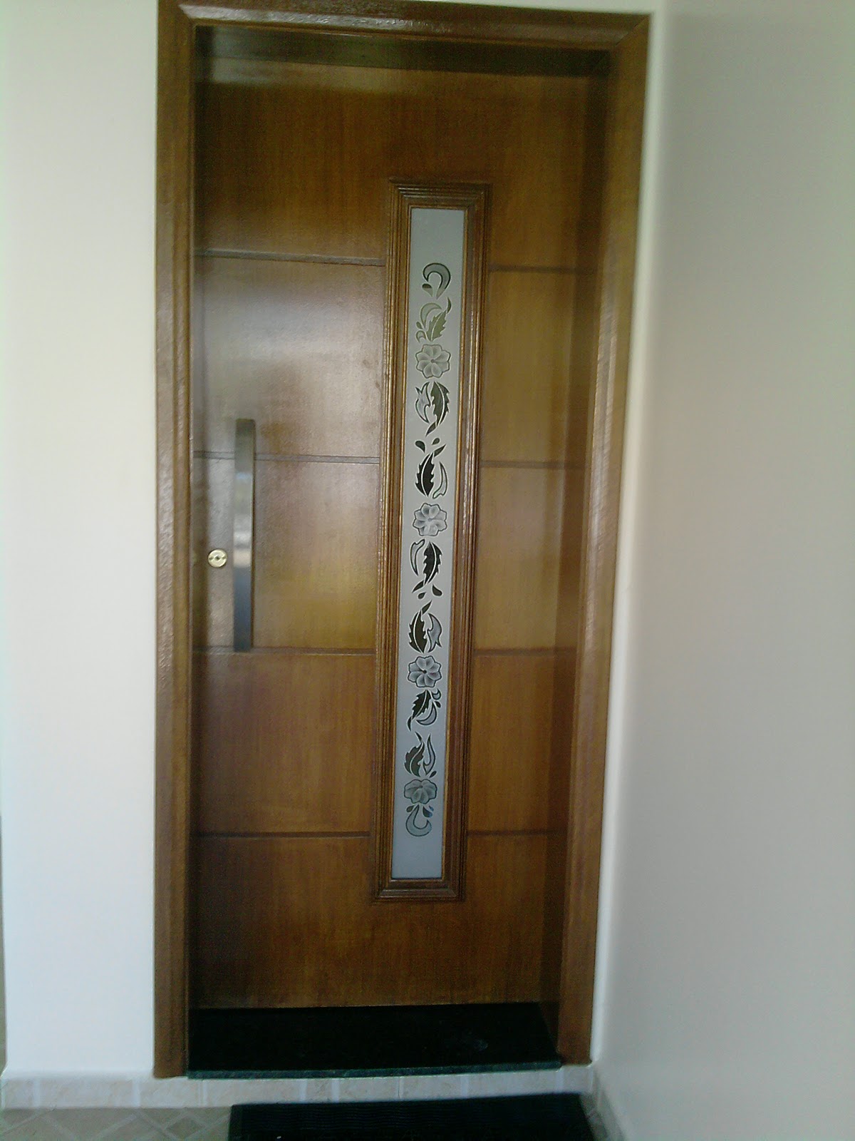 #332710 VIDROS JATEADOS e TEMPERADOS: Porta com vidro e com jato de areia 1590 Vidros Jateados Para Janelas E Portas
