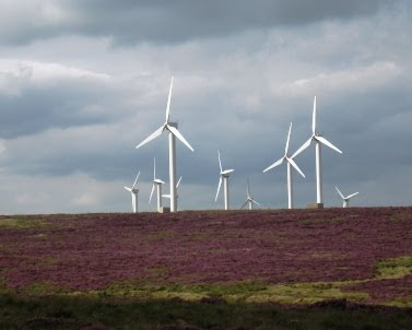 Wind Turbine Farm on Ovenden Moor Wind Turbine Farm