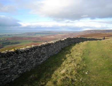 View west from near the Cleveland Way Near the Cleveland Way