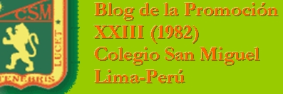 Prom XXIII - 1982 - Colegio San Miguel -