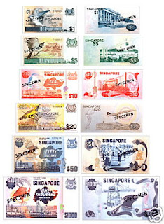 In 1974, Singapore issued a new Bird series of currency notes. The ...