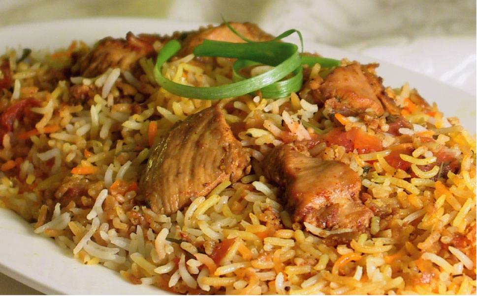 chicken dum biryani