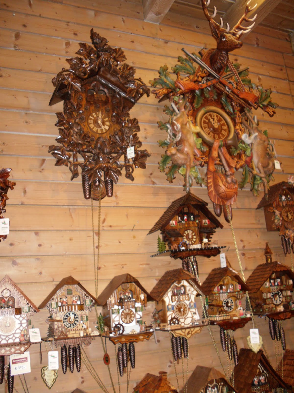 Culinary Adventures in Europe Largest Cuckoo Clock in the World!