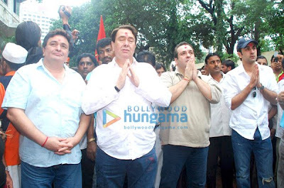 Rishi Kapoor,Randhir Kapoor,Rajeev Kapoor,Ranbir Kapoor