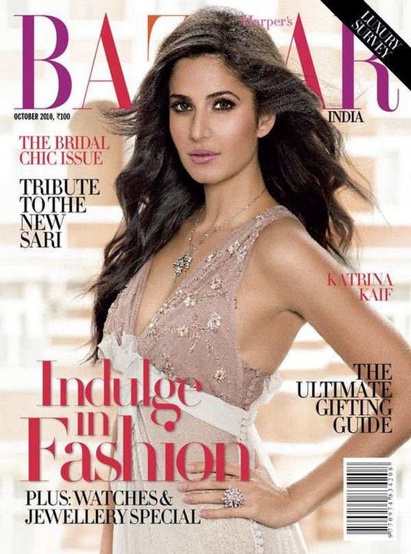 Katrina Kaif Harper’s Bazaar India October 2010