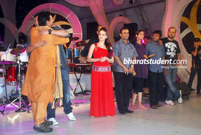 A Flat Movie Cast Visit Sankalp Dandiya