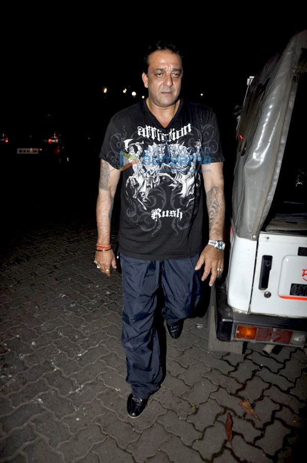 Sanjay Dutt Graces Knock Out Screening