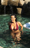 Kim Kardashian Celebrating 30th Birthday Bikini Tribute