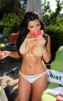 Kim Kardashian Celebrating 30th Birthday Bikini Tribute