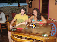 Dinner with Josh at El Colibri, San Juan del Sur, Nicaragua