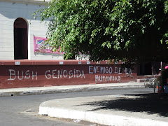 Anti-Bush Graffiti...Leon, Nicaragua