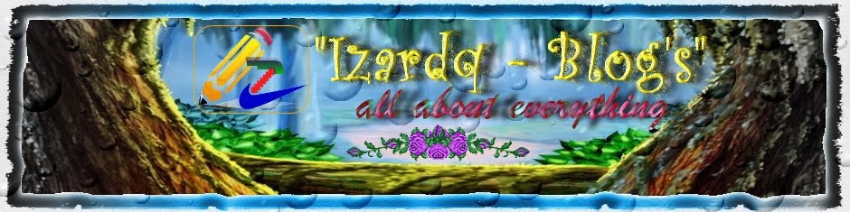 Izardq-Blog's Beranda