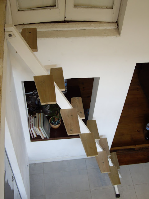 MetalarX: Escalera y revestimiento en Madera, casa Ratzmann