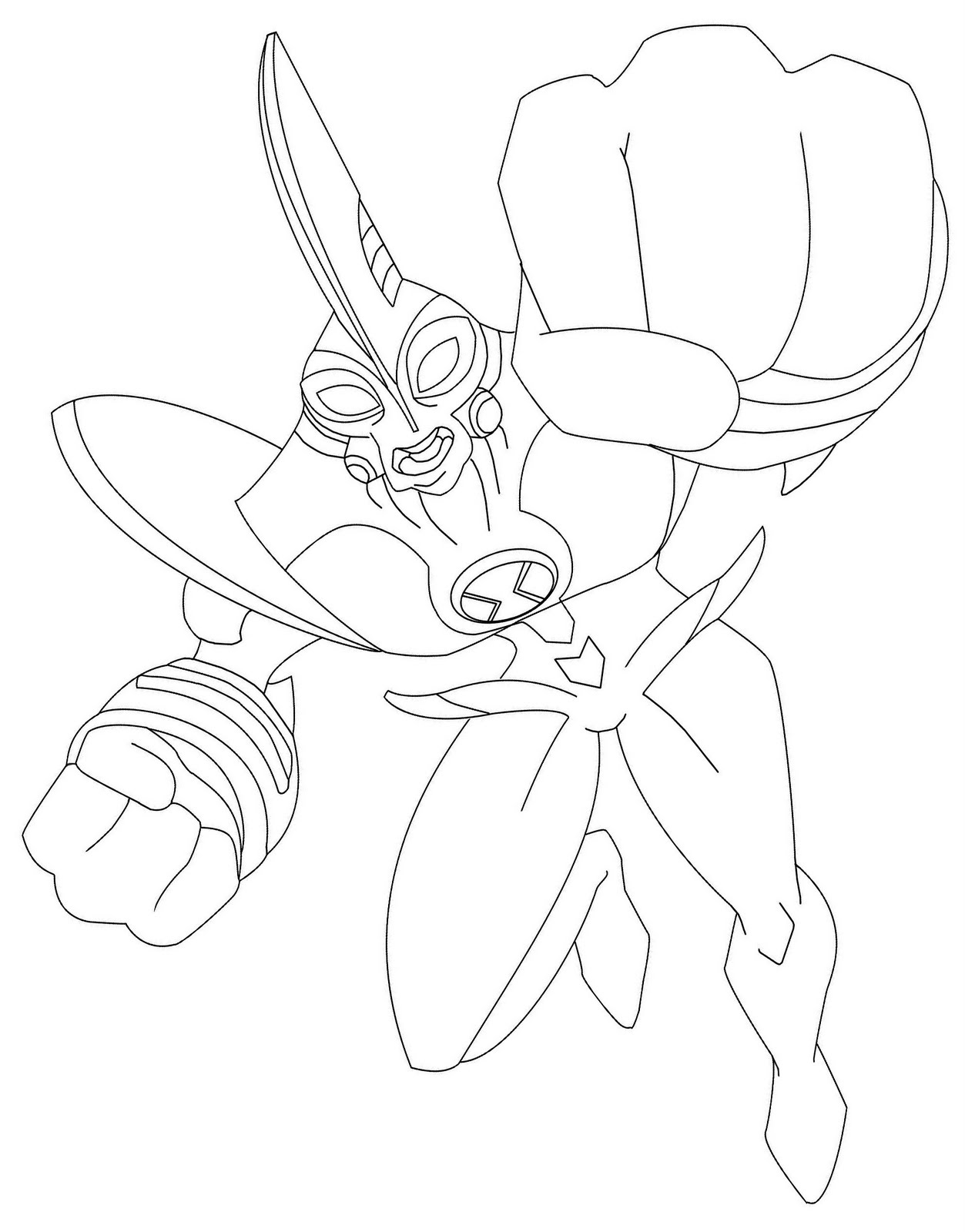 Desenhos do Edu: macaco aranha supremo (ben 10 )