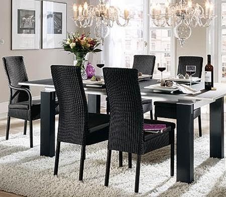 victormuebles: muebles de ratan para comedor