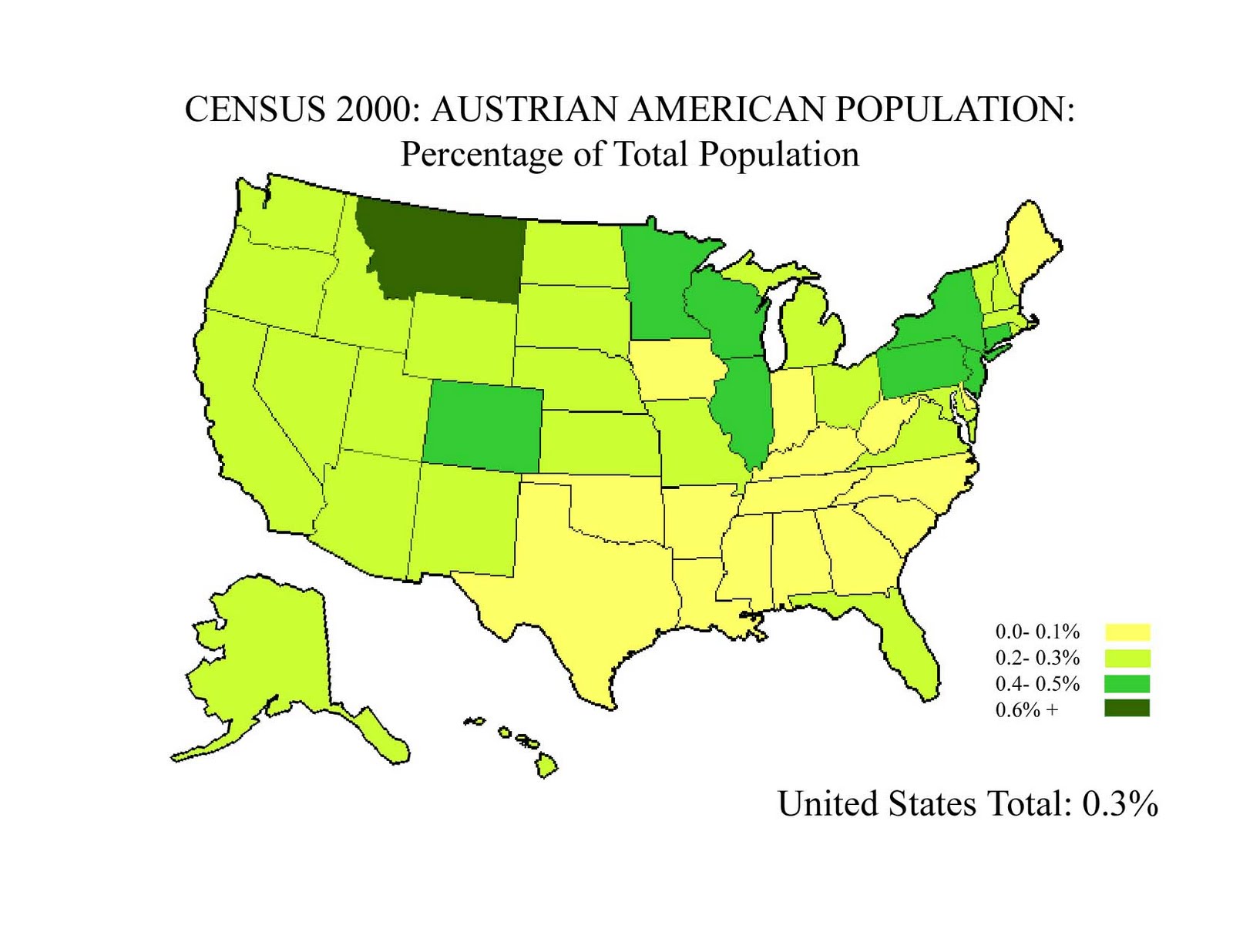 euro americans Where Austrian Americans live