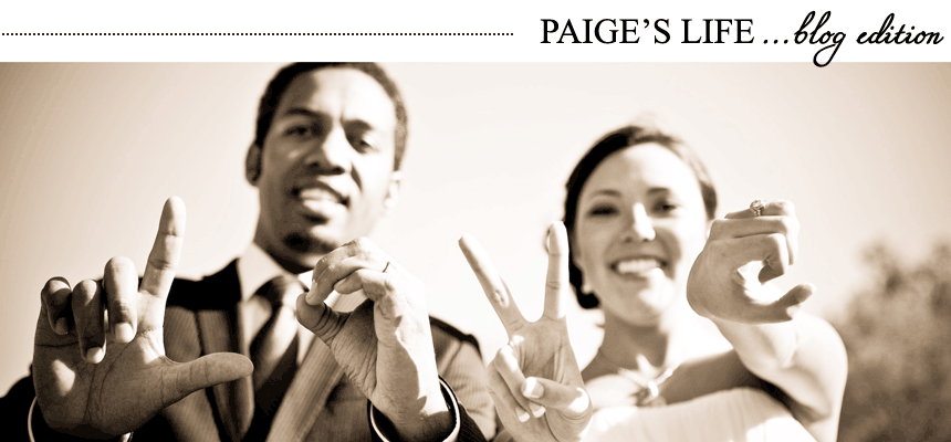 Paige's Life: Blog Edition