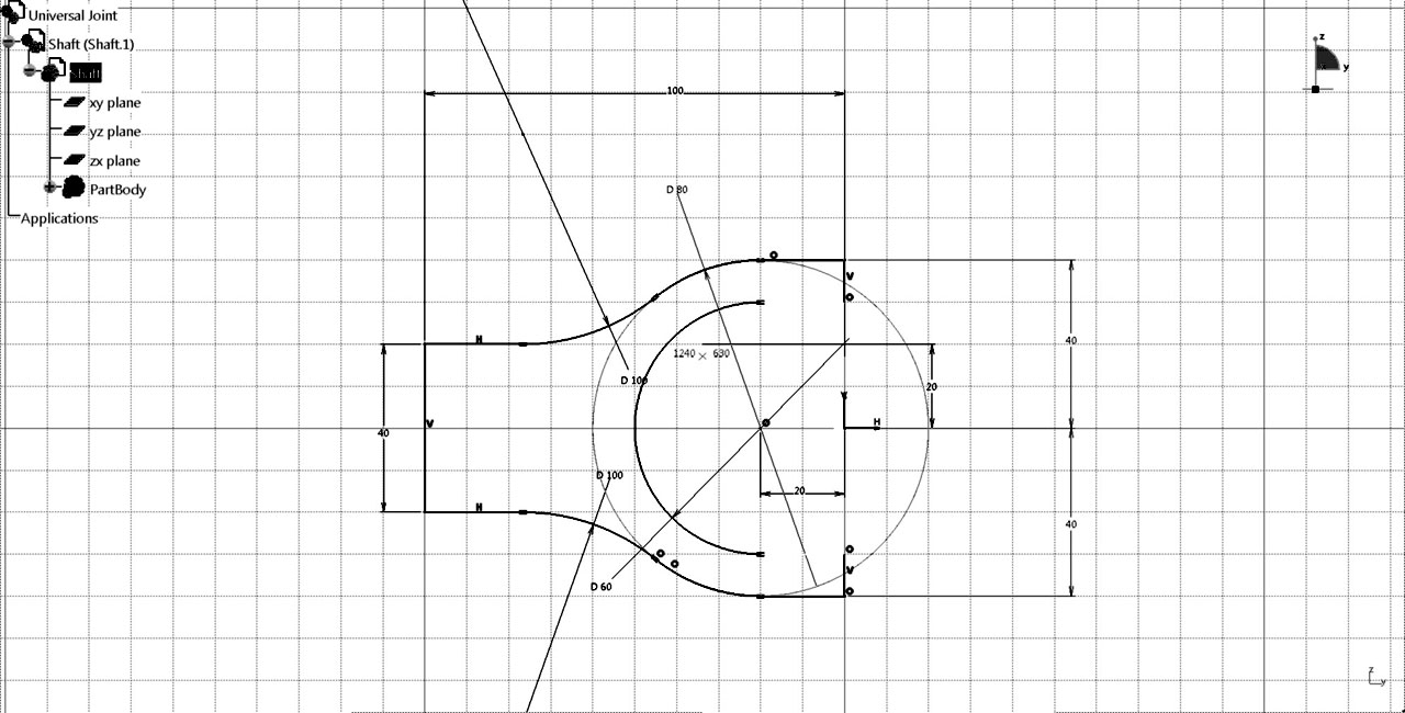Modeling Universal Joint in CATIA V5 CATIA V5 Tutorial
