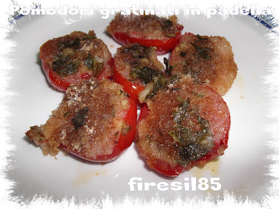 Pomodori gratinati in padella