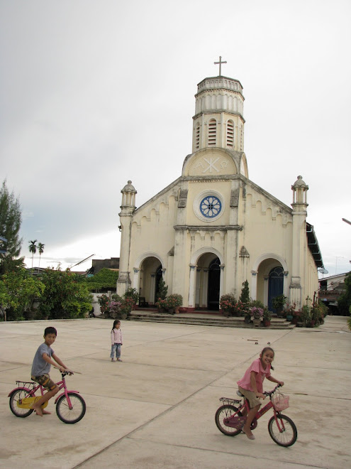 kosciol katolicki w Savannakhet(Laos)