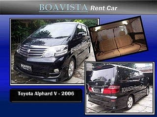 Contoh Rental Mobil Toyota Alphard