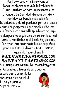 Queridos devot@s...