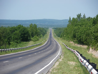 チタまで2000kmの幹線道路(M55)が完成しています