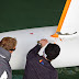 We suspended racing two and a half minutes before the start