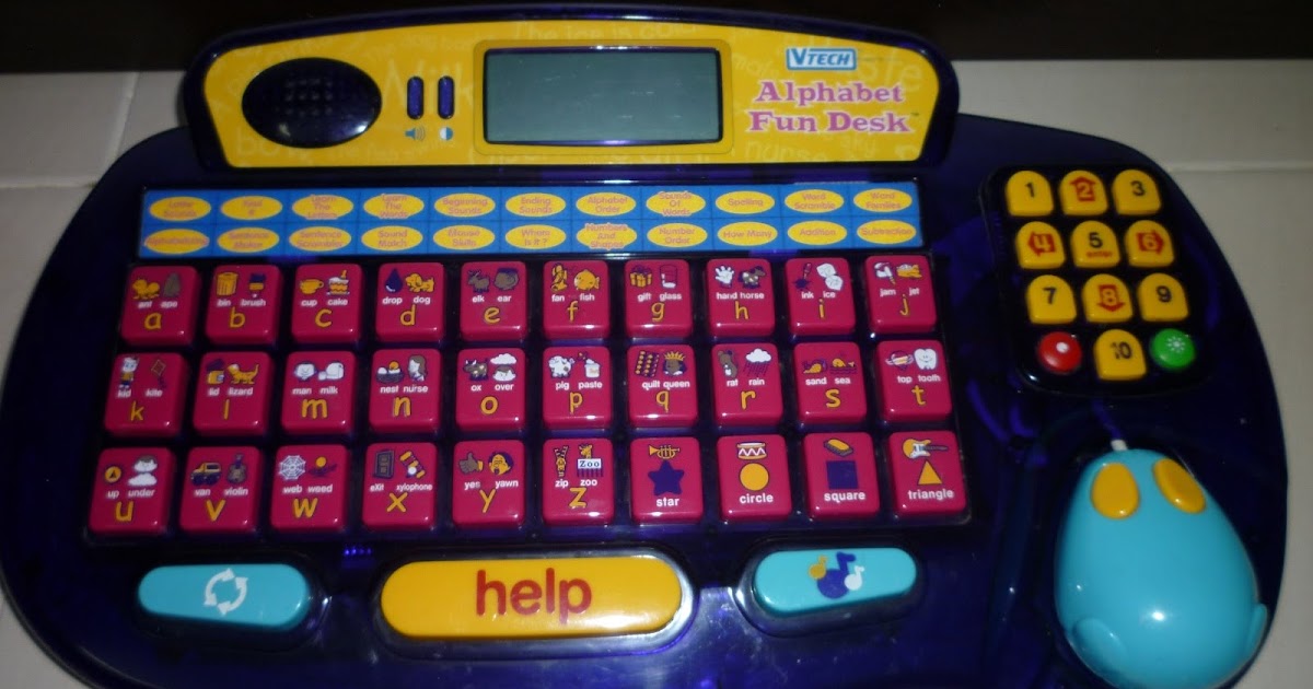 vtech alphabet fun desk