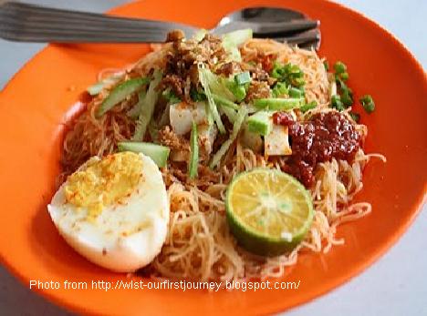 laksa goreng. laksa goreng